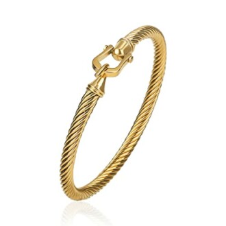 Twisted Cable Wire Bracelet