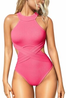 OQQ One Piece Swimsuit