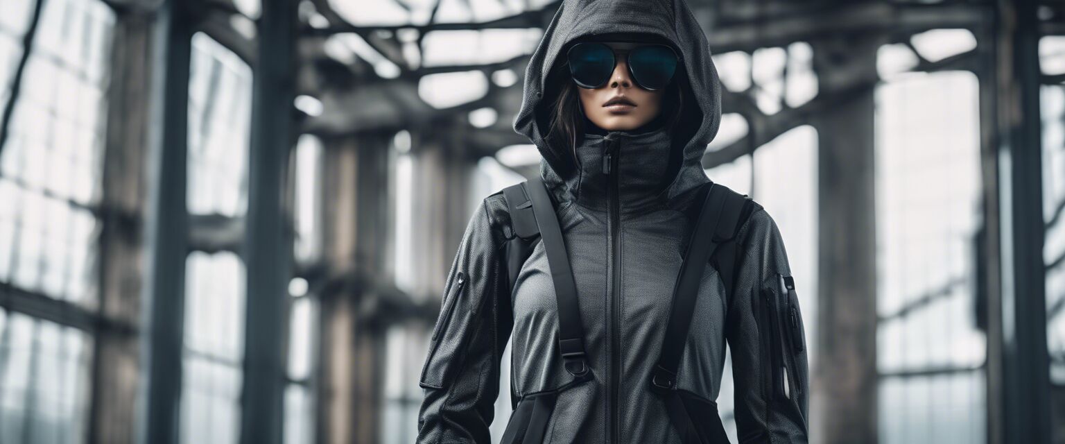 Stylish Sustainable Women's Techwear Outfit