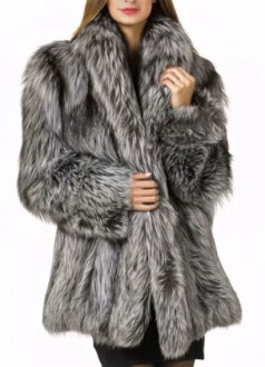 Womens Faux Fur Coat